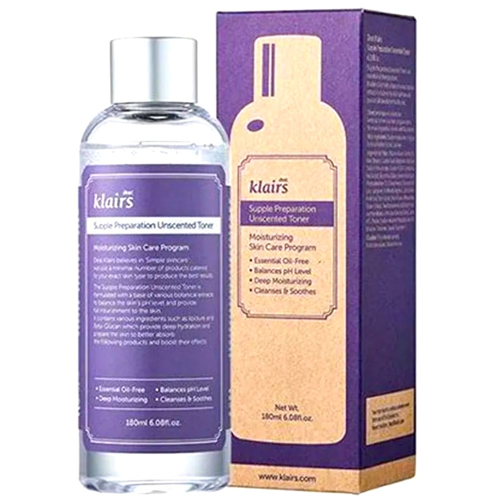 Klairs Supple Preparation Unscented Toner
